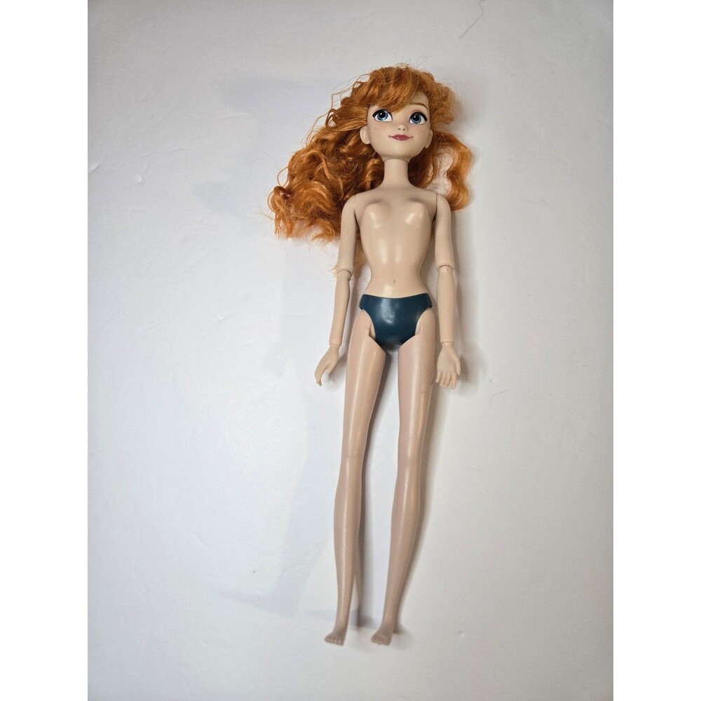 Anna Doll Disney Articulated Arms Cut Hair